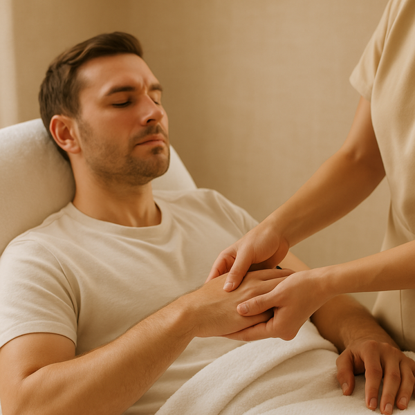 Manuelle Arm- oder Handmassage