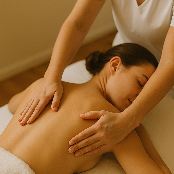 Manuelle Rückenmassage